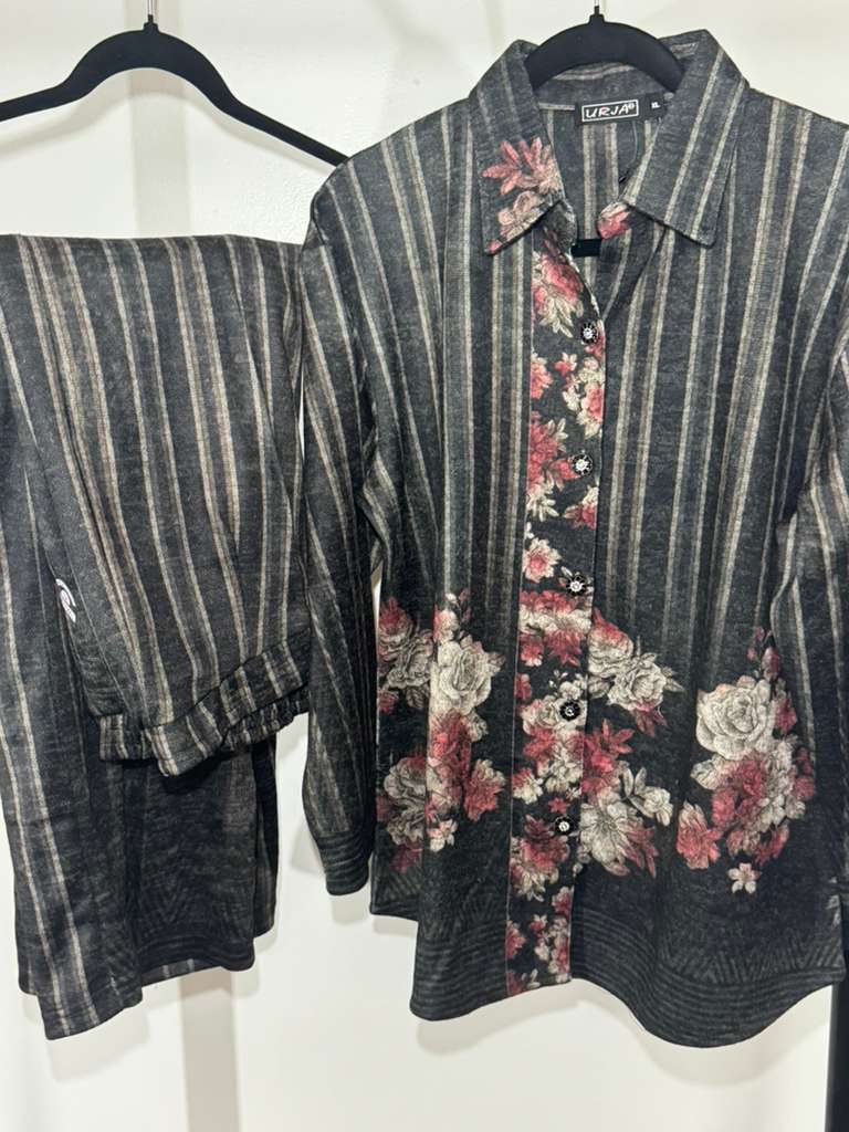 Two-piece co-ord set (shirt + pant)